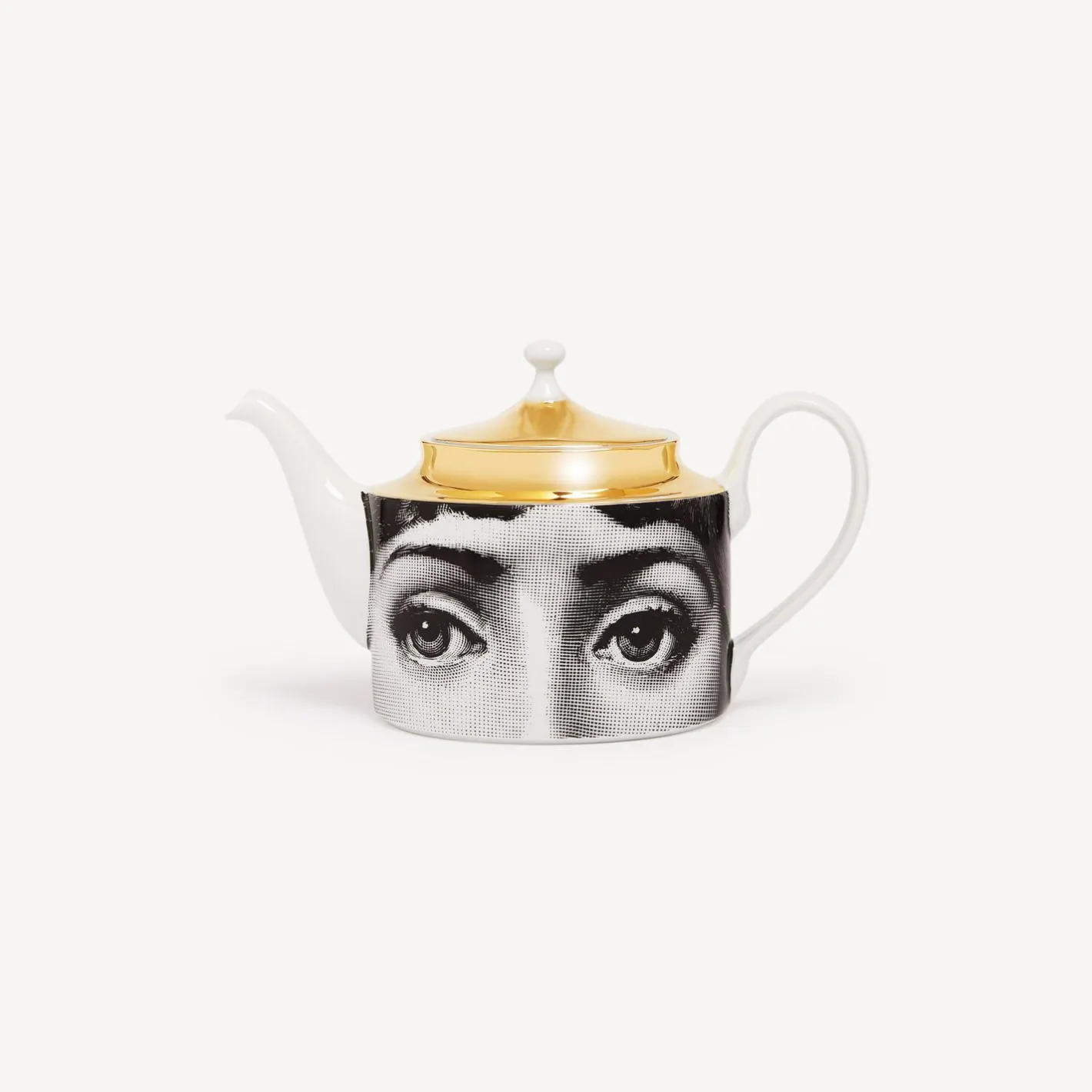 Fornasetti Set Da Te E Caffe^Teiera Tema E Variazioni Bianco/Nero/Oro