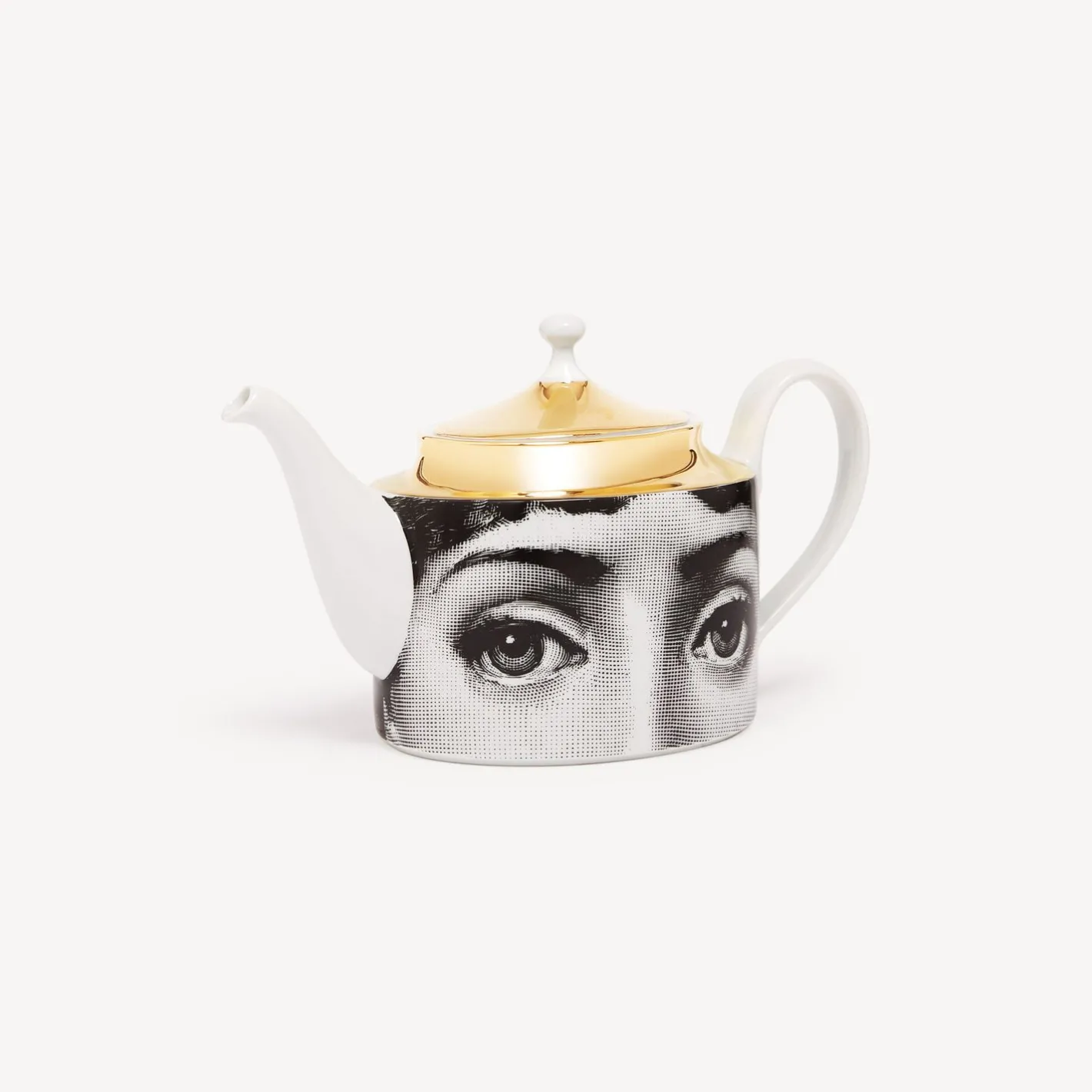 Fornasetti Set Da Te E Caffe^Teiera Tema E Variazioni Bianco/Nero/Oro