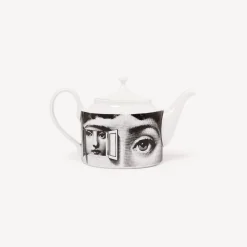 Fornasetti Set Da Te E Caffe^Teiera Tema E Variazioni Bianco Nero