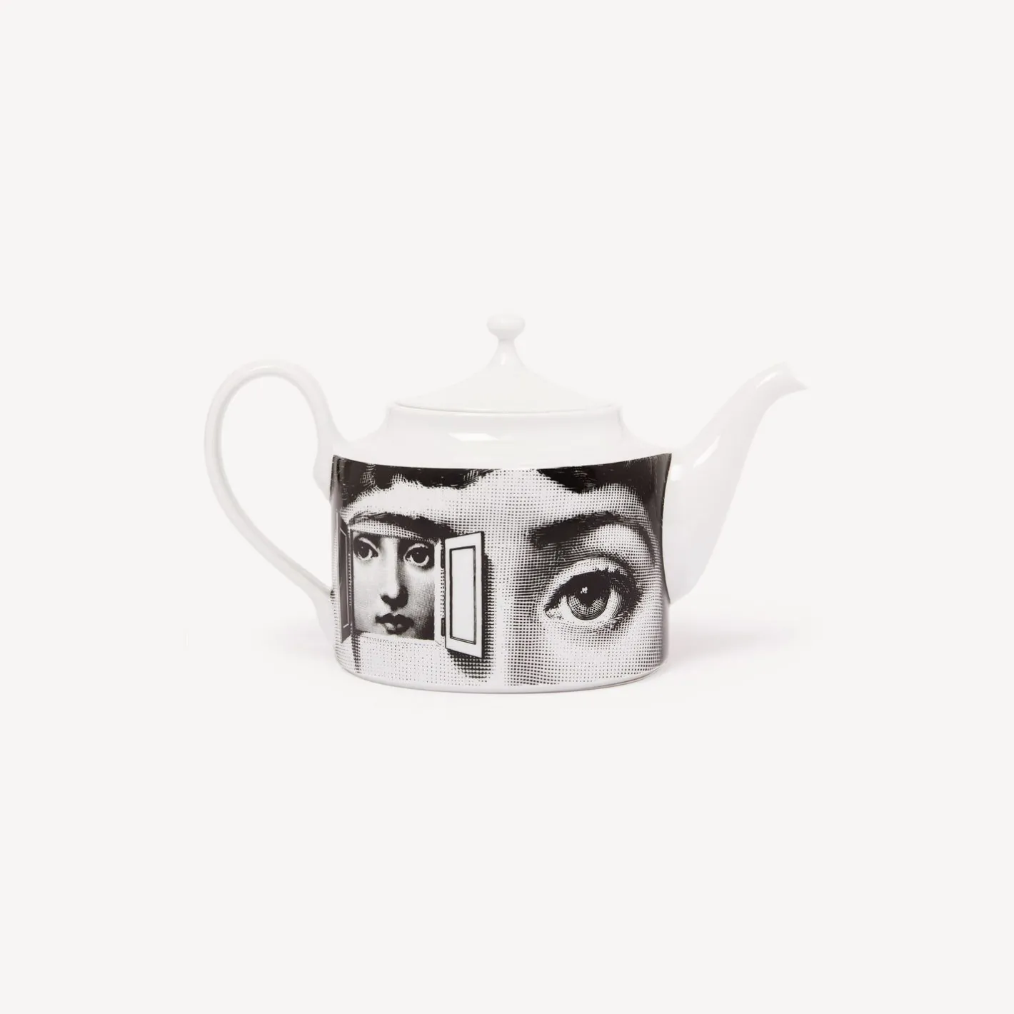 Fornasetti Set Da Te E Caffe^Teiera Tema E Variazioni Bianco Nero