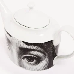 Fornasetti Set Da Te E Caffe^Teiera Tema E Variazioni Bianco Nero