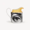 Fornasetti Set Da Te E Caffe^Tema Lattiera E Variazioni Bianco/Nero/Oro
