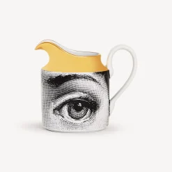 Fornasetti Set Da Te E Caffe^Tema Lattiera E Variazioni Bianco/Nero/Oro