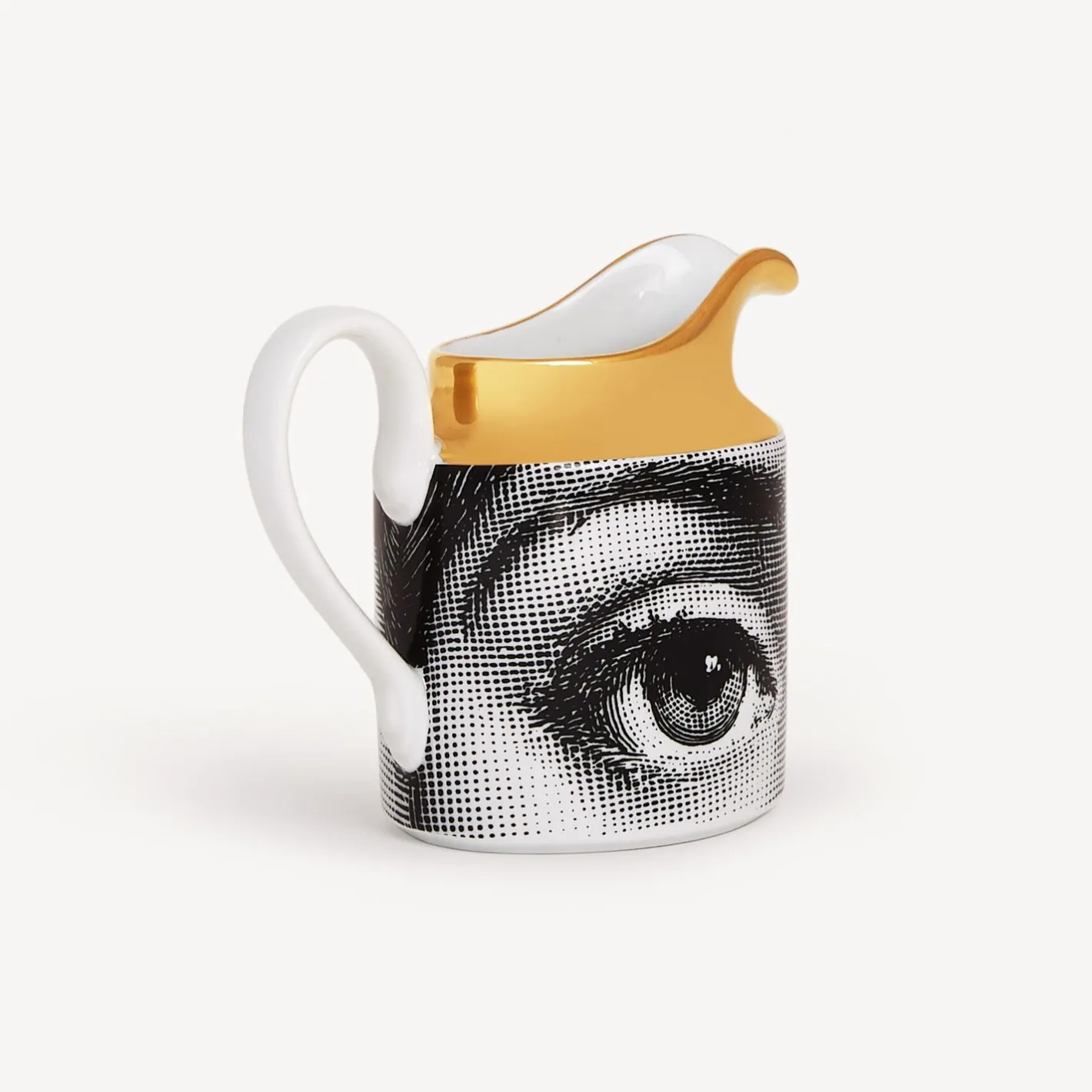 Fornasetti Set Da Te E Caffe^Tema Lattiera E Variazioni Bianco/Nero/Oro
