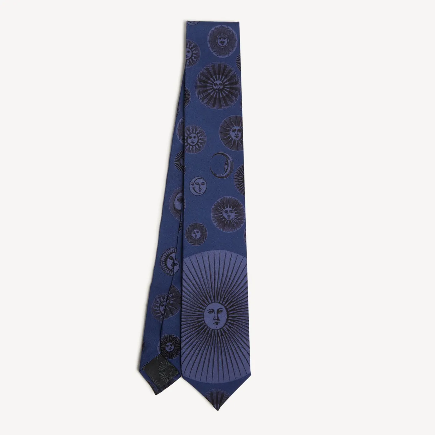 Fornasetti Cravatte^Tie Soli Blu