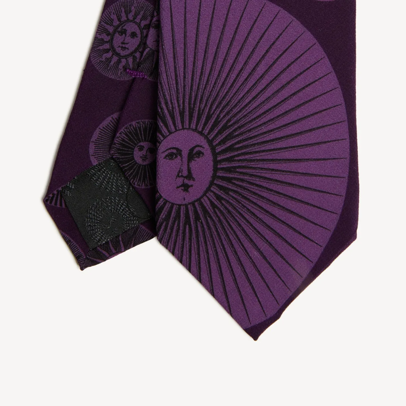 Fornasetti Cravatte^Tie Soli Viola