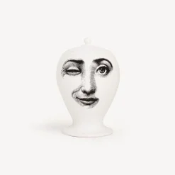 Fornasetti Vasi^Vaso Antipatico Bianco Nero