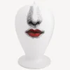Fornasetti Vasi^Vaso Bacio Maxi Bianco/Nero/Rosso