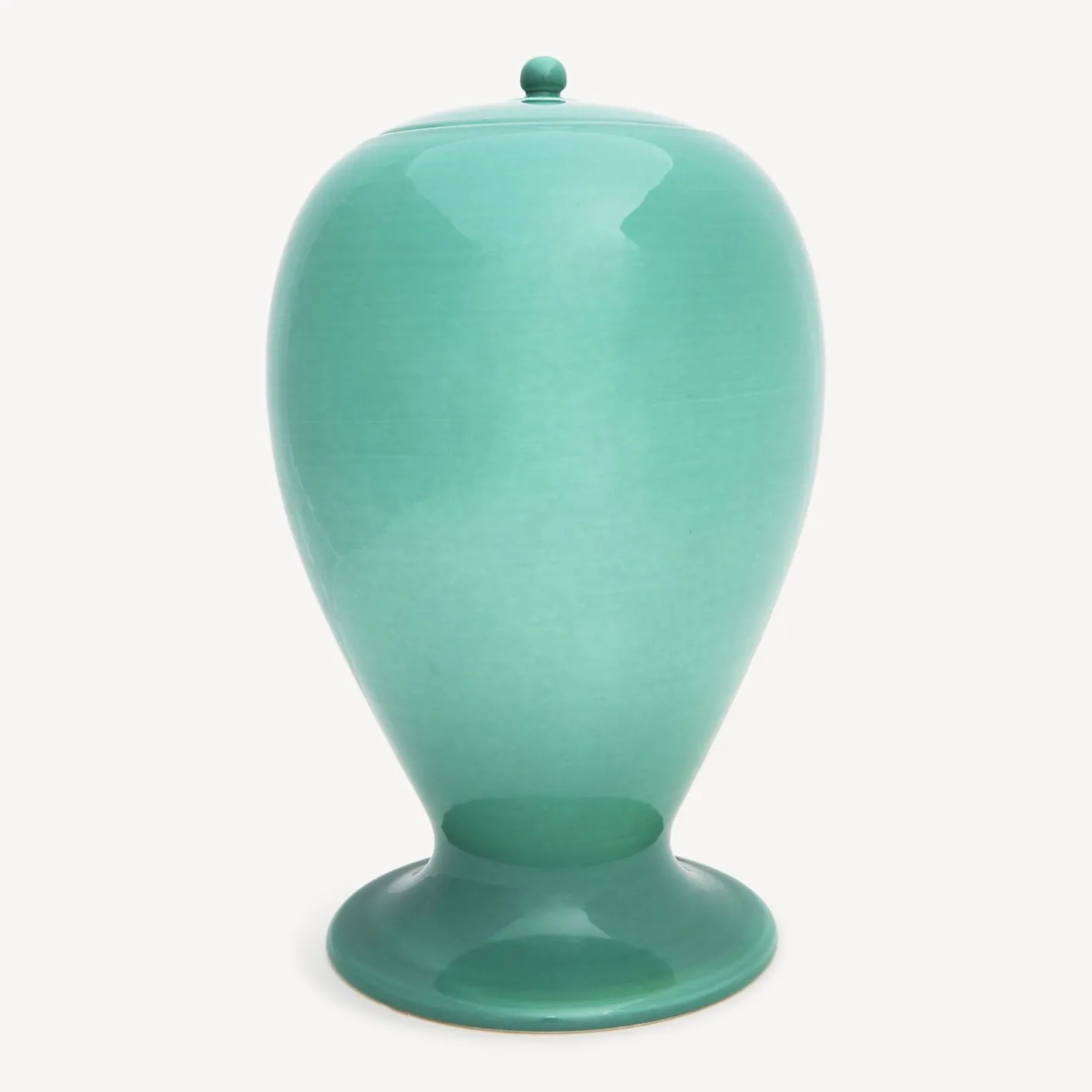 Fornasetti Vasi^Vaso Bocche Verde/Nero