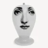 Fornasetti Vasi^Vaso Buongiorno/Buonanotte Bianco Nero