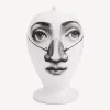 Fornasetti Vasi^Vaso Burlone Bianco Nero