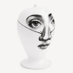 Fornasetti Vasi^Vaso Burlone Bianco Nero