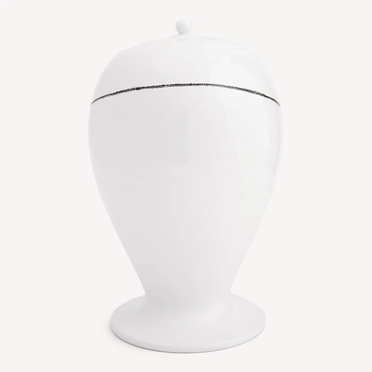 Fornasetti Vasi^Vaso Burlone Bianco Nero