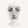 Fornasetti Vasi^Vaso Capitello Bianco Nero