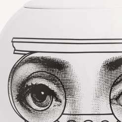 Fornasetti Vasi^Vaso Capitello Bianco Nero