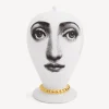 Fornasetti Vasi^Vaso Collana Bianco/Nero/Oro