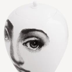 Fornasetti Vasi^Vaso Collana Bianco/Nero/Oro