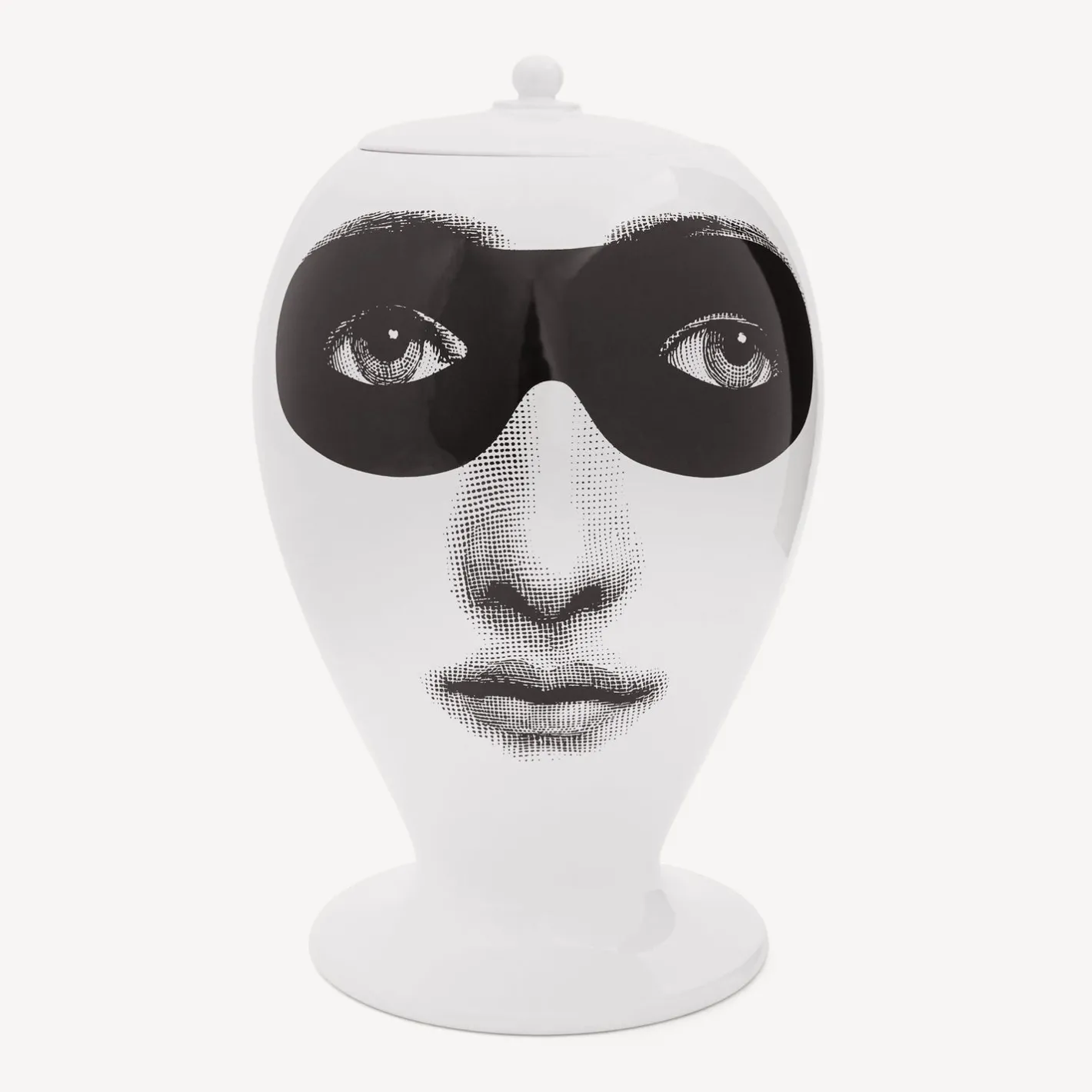 Fornasetti Vasi^Vaso Don Giovanni Bianco Nero