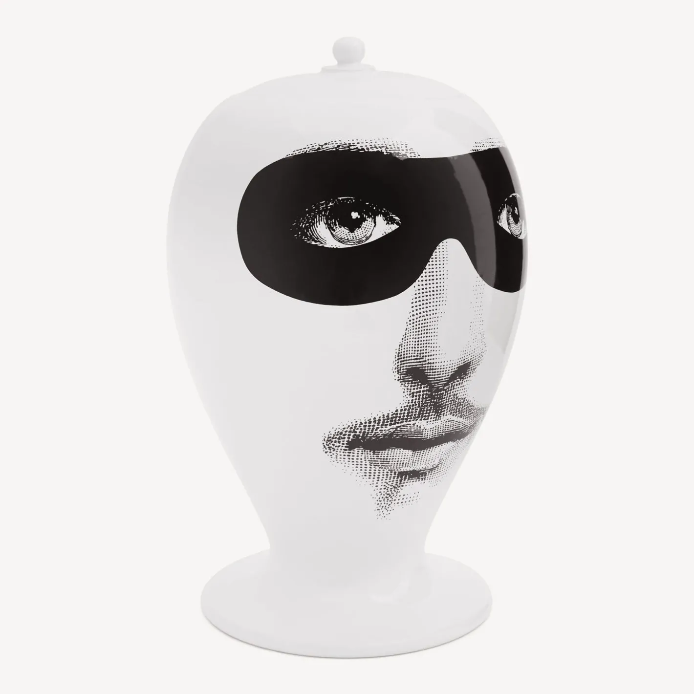 Fornasetti Vasi^Vaso Don Giovanni Bianco Nero