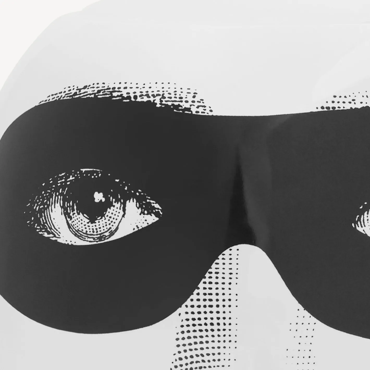 Fornasetti Vasi^Vaso Don Giovanni Bianco Nero