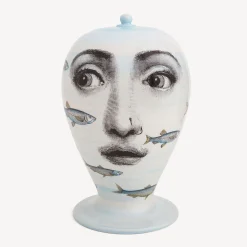 Fornasetti Vasi^Vaso Passata Di Pesci Multicolore
