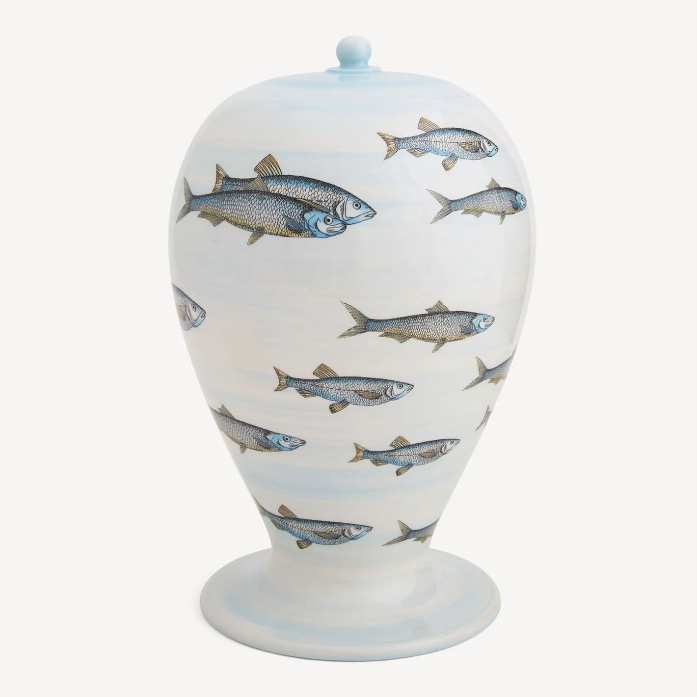 Fornasetti Vasi^Vaso Passata Di Pesci Multicolore