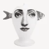 Fornasetti Vasi^Vaso Pesce Bianco Nero