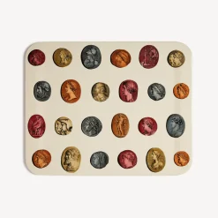 Fornasetti Vassoi E Pliants Decorativi^Vassoio Cammei Multicolore