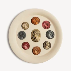 Fornasetti Vassoi E Pliants Decorativi^Vassoio Cammei Multicolore
