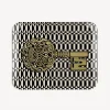 Fornasetti Vassoi E Pliants Decorativi^Vassoio Chiavi E Losanghe Bianco/Nero/Oro