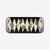 Fornasetti Vassoi E Pliants Decorativi^Vassoio Chiavi Oro E Rombi Bianco/Nero/Oro