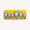 Fornasetti Vassoi E Pliants Decorativi^Vassoio Civette Bianco/Nero/Giallo