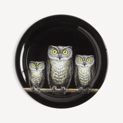 Fornasetti Vassoi E Pliants Decorativi^Vassoio Civette Multicolore