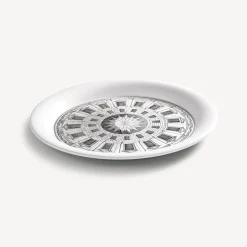 Fornasetti Vassoi E Pliants Decorativi^Vassoio Cortile Bianco Nero