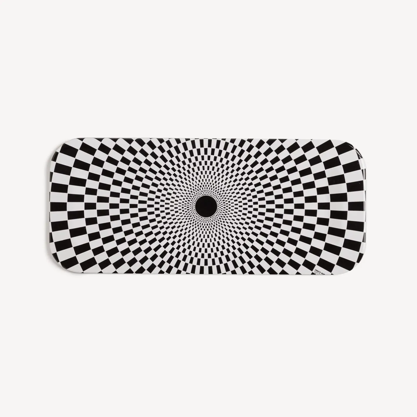 Fornasetti Vassoi E Pliants Decorativi^Vassoio Egocentrismo Bianco Nero