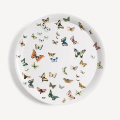Fornasetti Vassoi E Pliants Decorativi^Vassoio Farfalle Multicolore