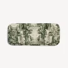 Fornasetti Vassoi E Pliants Decorativi^Vassoio Giardino Settecentesco Verde/Avorio