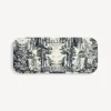 Fornasetti Vassoi E Pliants Decorativi^Vassoio Giardino Settecentesco Blu/Avorio