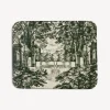 Fornasetti Vassoi E Pliants Decorativi^Vassoio Giardino Settecentesco Verde/Avorio
