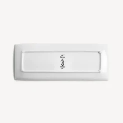 Fornasetti Vassoi Decorativi^Vassoio Incontro Bianco/Nero Bianco Nero
