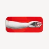 Fornasetti Vassoi E Pliants Decorativi^Vassoio Mano Bianco/Nero/Rosso