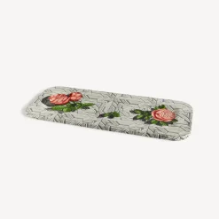 Fornasetti Vassoi E Pliants Decorativi^Vassoio Musciarabia Con Rose Multicolore