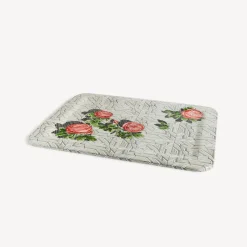 Fornasetti Vassoi E Pliants Decorativi^Vassoio Musciarabia Con Rose Multicolore
