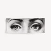 Fornasetti Vassoi Decorativi^Vassoio Occhi Bianco Nero