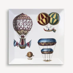 Fornasetti Vassoi Decorativi^Vassoio Palloni N.3 Multicolore