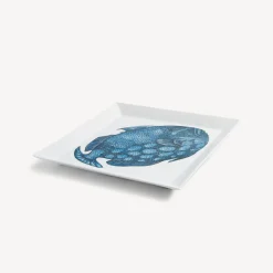 Fornasetti Vassoi Decorativi^Vassoio Pesce Balestra Multicolore