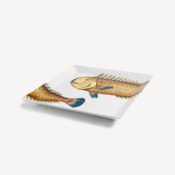 Fornasetti Vassoi Decorativi^Vassoio Pesce Lampuga Multicolore