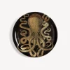 Fornasetti Vassoi E Pliants Decorativi^Vassoio Polipo Oro/Nero