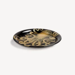 Fornasetti Vassoi E Pliants Decorativi^Vassoio Polipo Oro/Nero