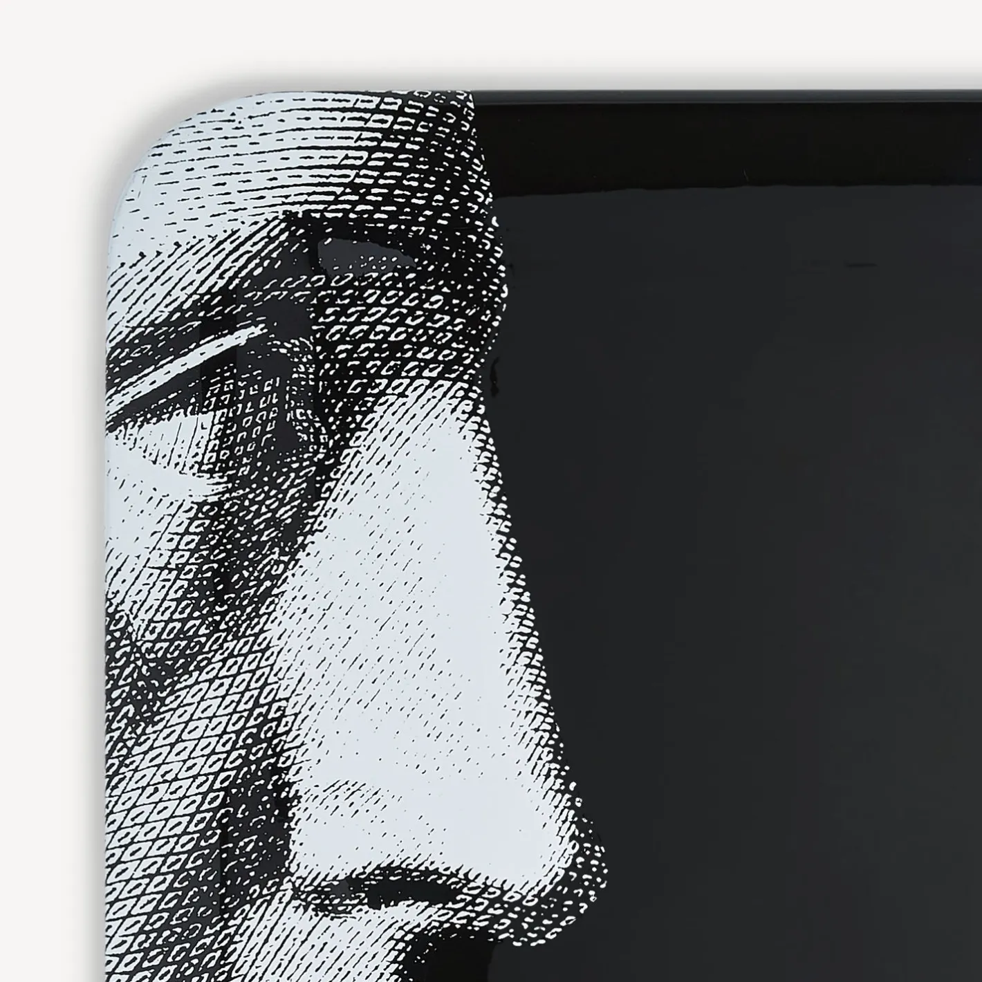 Fornasetti Vassoi E Pliants Decorativi^Vassoio Profili Bianco Nero